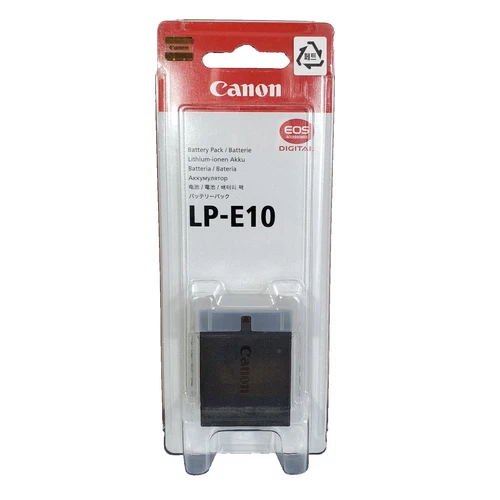 Canon LP-E10 Rebel T3-T5-T6-T7-T100 Camera Battery Pack Replacement Genuine OEM