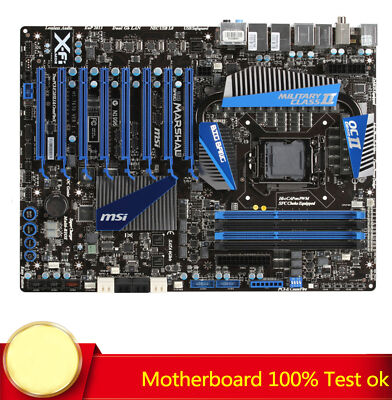 FOR MSI BIG BANG-MARSHAL (B3) P67 Motherboard with 8 PCI-E slots