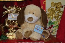 WEBKINZ JR. TAN PUPPY.COMES WITH UNUSED/SEALED CODE/TAG.NICE GIFT