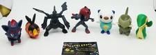 Lot Of 7 - Pokemon Black White McDonalds Happy Meal Toy Figures 2011-2012
