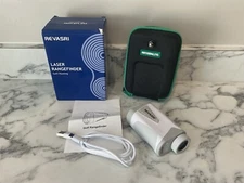 Revasri Golf Rangefinder Mini with slope compensation 5-600 yds  New White
