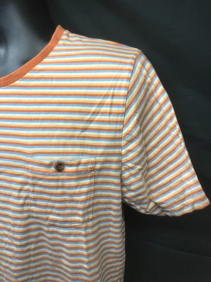 Camiseta para hombre Captain Fin talla M ropa a rayas multicolor Foto 3 de 4