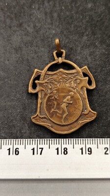 Médaille Sportive Ancienne – Course à Pied – Picardie 1977 – Métal