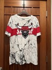 Chicago Bulls Michael Jordan 23 Street Bullies Bandana Retro T-Shirt-Size Large