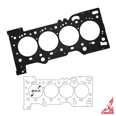 SIRUDA Cylinder Head Gasket｜for FORD_2.3L I4｜MUSTANG｜T:0.9mm｜OEM#G1FY-6051-UB