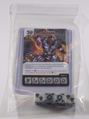 DC Dice Masters Green Arrow Flash * CYBORG * Set RARE Uncommon CUR + 4 DICE 