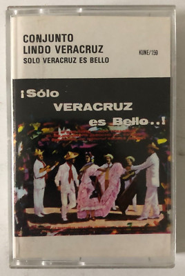 CONJUNTO LINDO VERACRUZ - SOLO VERACRUZ ES BELLO - 1991 MEXICAN TAPE ALBUM, FOLK