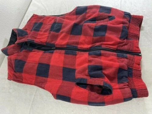 Open Trails Jacket, Size M, Color Red & Black Checker design **FREE SHIPPING** - Image 2 of 4