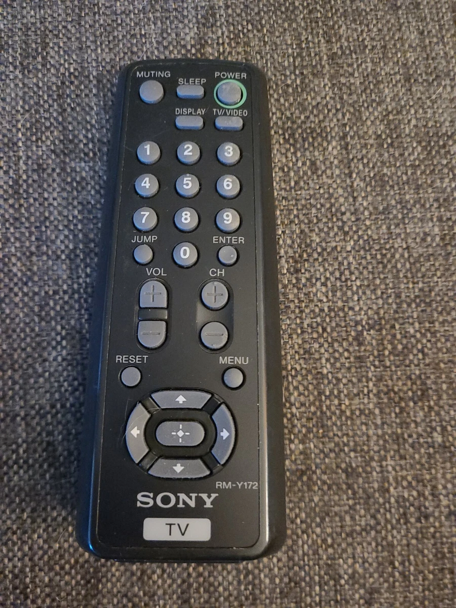 Sony Wega Tv Remote