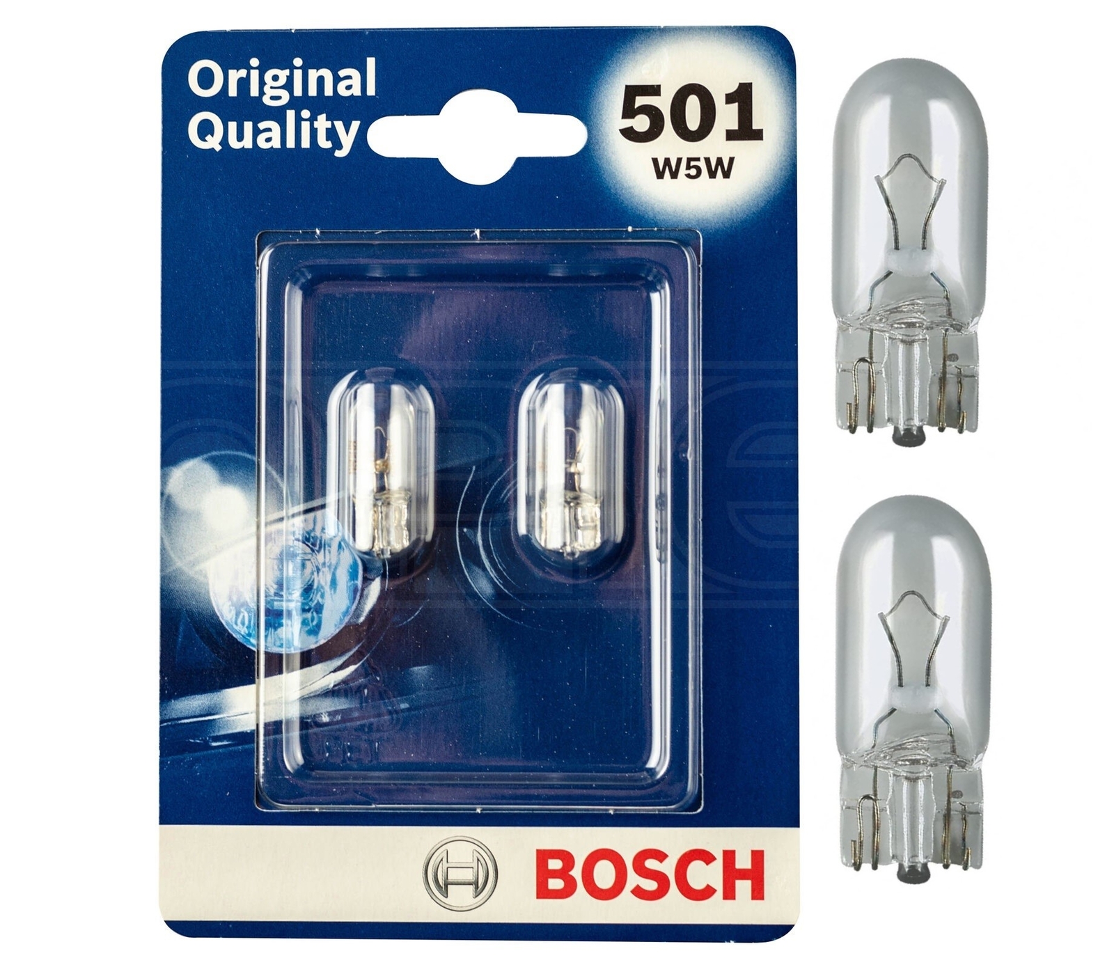 2x Bosch 501 W5W Front Sidelight Bulbs For RENAULT Modus H/B 09/08 12/12 eBay