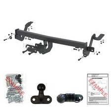Towbar for Peugeot Partner Tepee 2008-2019 - Flange Tow Bar