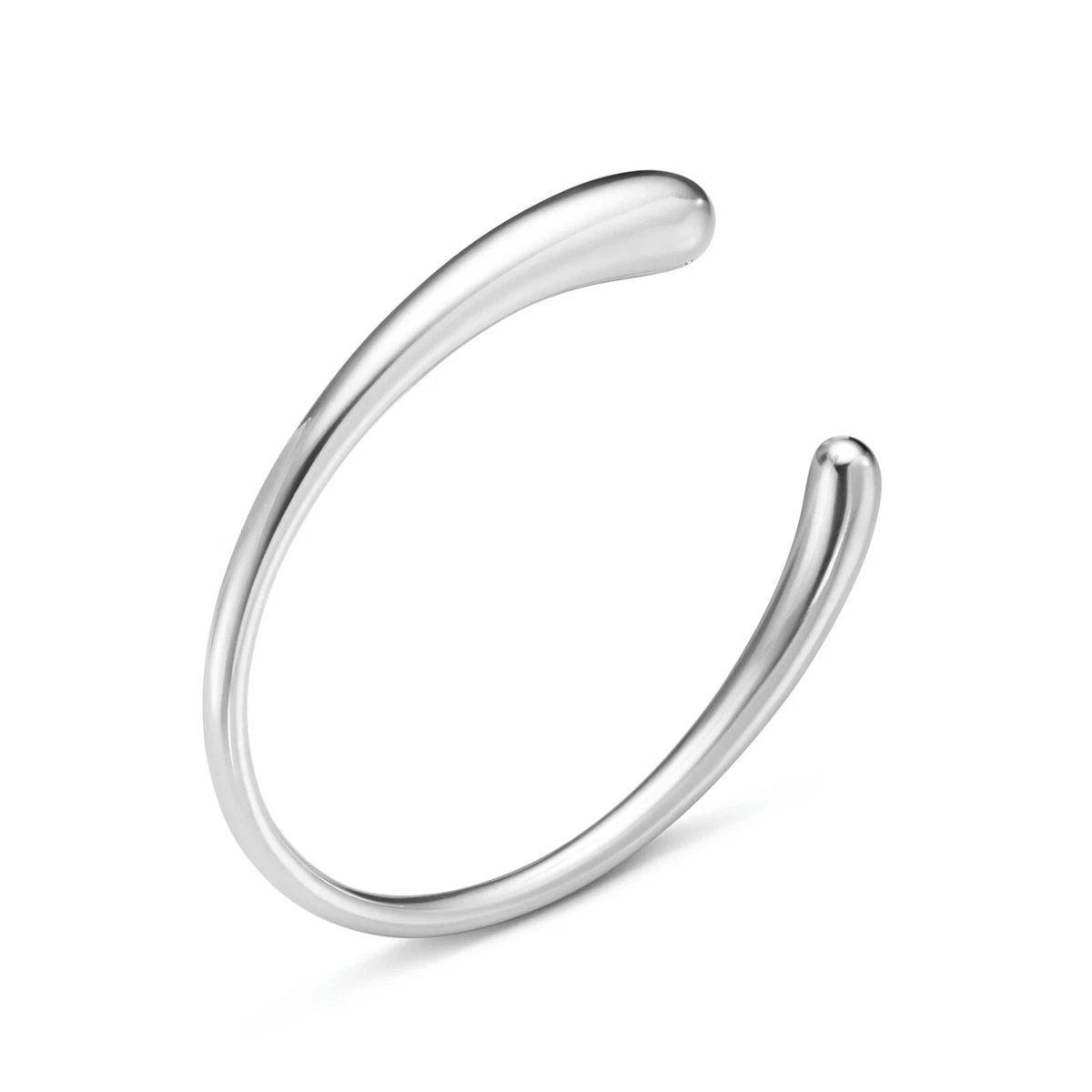 Georg Jensen. Sterling Silver Bangle Open 634A Mercy eBay