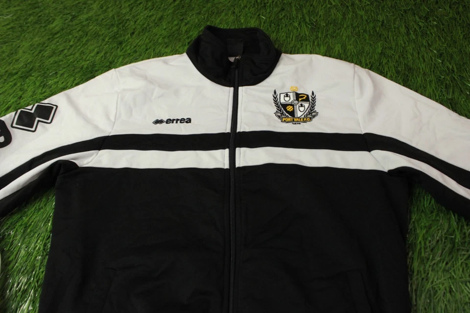 PORT VALE 2016/2017 FOOTBALL TRACK TOP JACKET TRAINING ERREA ORIGINAL SIZE M - Image 2 of 4