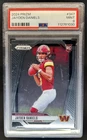 2024 Panini Prizm Jayden Daniels RC Rookie #347 Commanders PSA 9