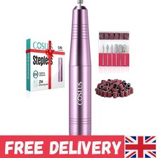 Portable Electric Nail Drill Set - Adjustable 0-20000RPM, Perfect for Home & ...