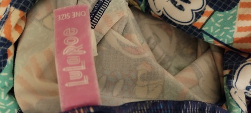 LulaRoe Disney Mickey With Stripes OS Leggings - Picture 4 of 4