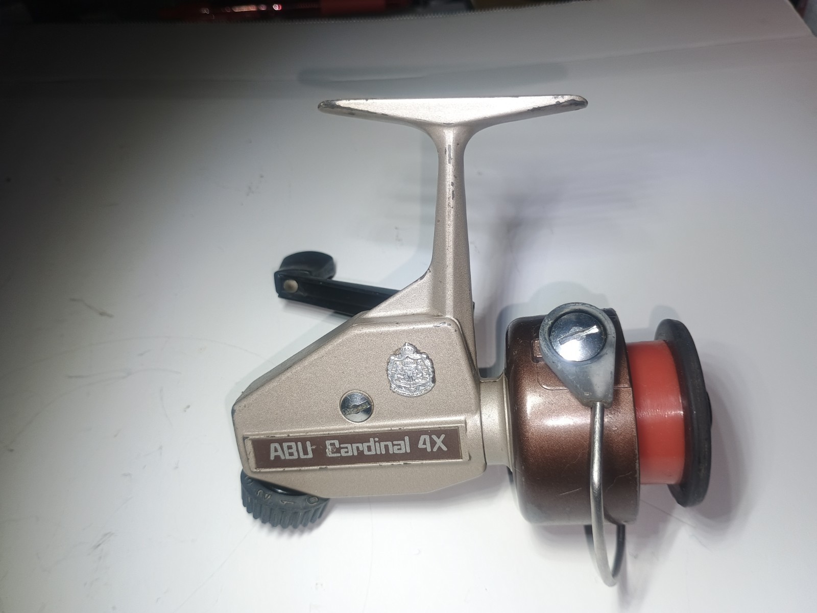 Abu Cardinal 4X Champagne Matri.780800 Made In Sweden Very Rare Vintage Reel