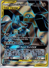 Lucario & Melmetal GX (Full Art) 203/214 SM - Unbroken Bonds - Pokemon Card - NM on eBay