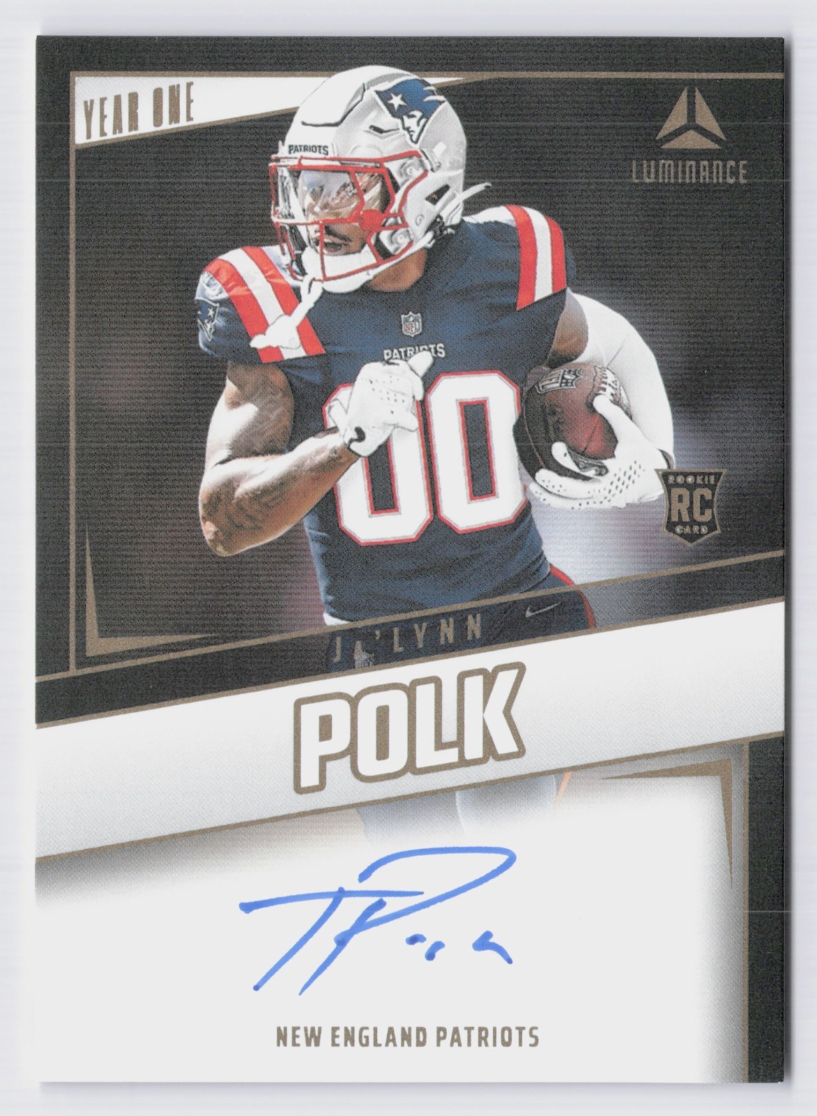 2024 Panini Luminance Year One Signatures RPS Ja'Lynn Polk #YOS-JPK AUTO ROOKIE