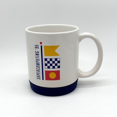 Vintage Supercomputing Conference Glass Mug 1995 San Diego Computer Tech