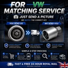 VW Locking Wheel Nut Key Replacement Photo Matching Service | Lost Key OE KEY