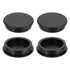 4Pcs Silicone Hole Plug 61.3mm Black High Temp t Type Rubber Stoppers 