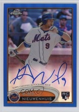 2012 Topps Chrome Rookie Blue Refractor 29/199 Kirk Nieuwenhuis #192 Auto 0g2y