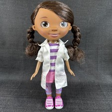 Disney Doc McStuffins Toy Hospital Doc Just Play Talking 12" Doll Tested  Works