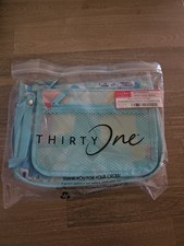 Thirty One 31 Everyday Pouch Set - NWT Tropical Getaway NEW