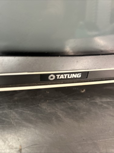 Vintage Tatung Solid State Portable Black & White Monochrome CRT Television TV - Picture 5 of 12