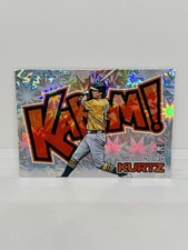 NICK KURTZ Rookie 2025 Panini Prospect Edition Kaboom! Case Hit Oakland RC #12