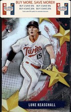 2025 Topps Update #SMLB-70 Luke Keaschall Stars of MLB Minnesota Twins