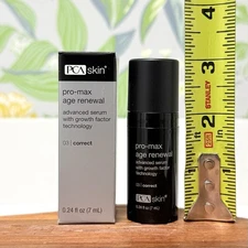 PCA Skin Pro-Max Age Renewal Serum 0.24 fl oz / 7ml Travel Size NIB Exp 2/2027