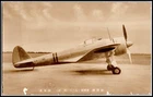 WW2 Nakajima Ki-43 Hayabusa Japan Army airplane military photo postcard 1940s p6