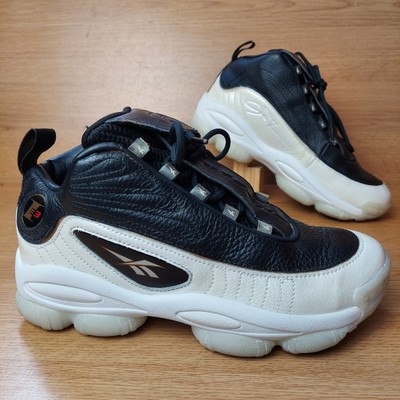 Reebok I3 Legacy Allen Iverson UK Size High Top Trainers Black