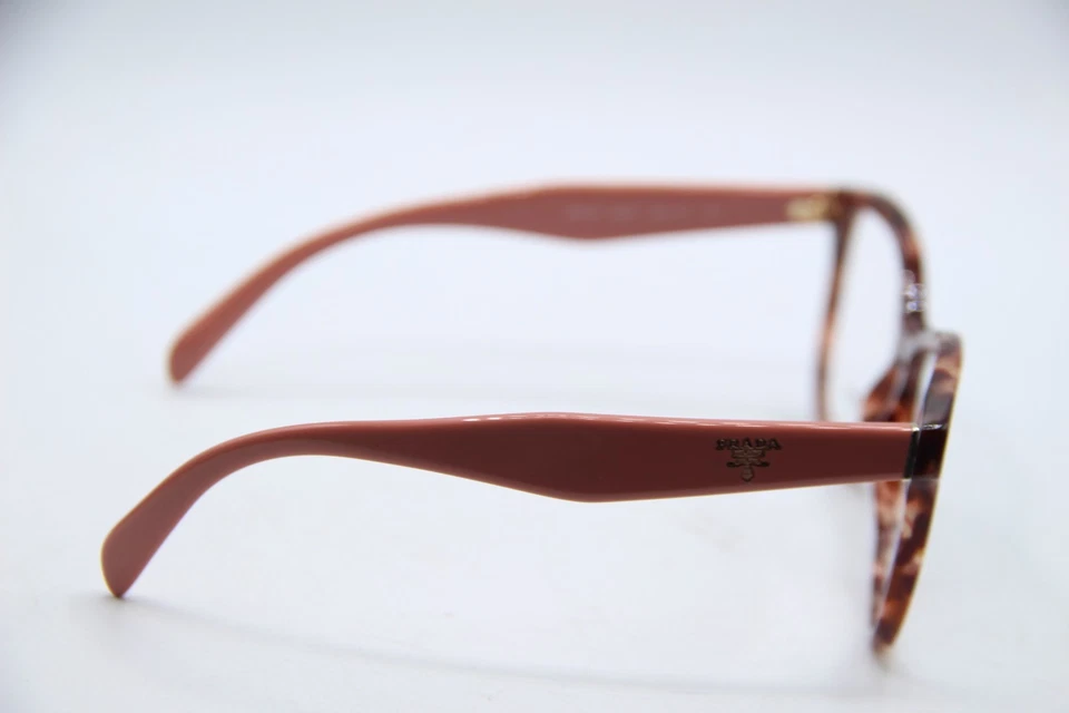 NEW PRADA VPR 12T UE0-1O1 PINK HAVANA AUTHENTIC FRAMES EYEGLASSES 53-17 - Image 4 of 4