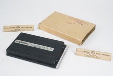 GRAFLEX 3-1/4 X 4-1/4 GRAPHIC FILM PACK ADAPTER, WITH WORN/TORN BOX/226108