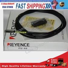 New KEYENCE FU-40 Reflective Fiber Optic Sensor  US Free TAX