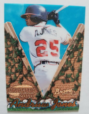 2000 Pacific Invincible #13 Andruw Jones Atlanta Braves