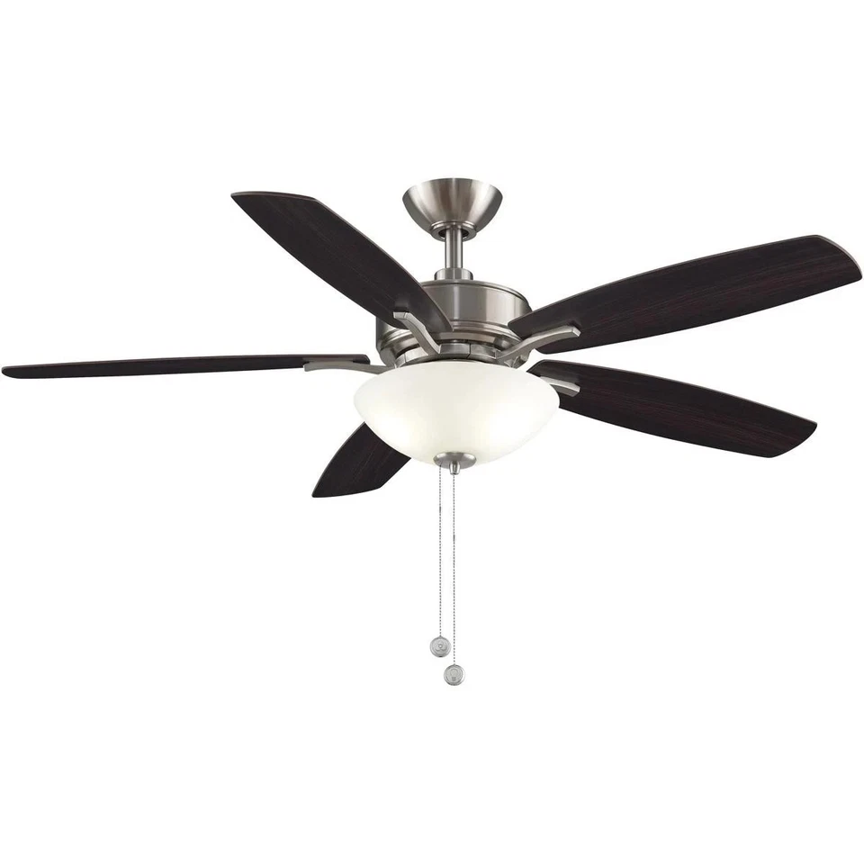 Fanimation Fans FP6285BBN Aire Deluxe Indoor Ceiling Fan Brushed Nickel - Image 2 of 4