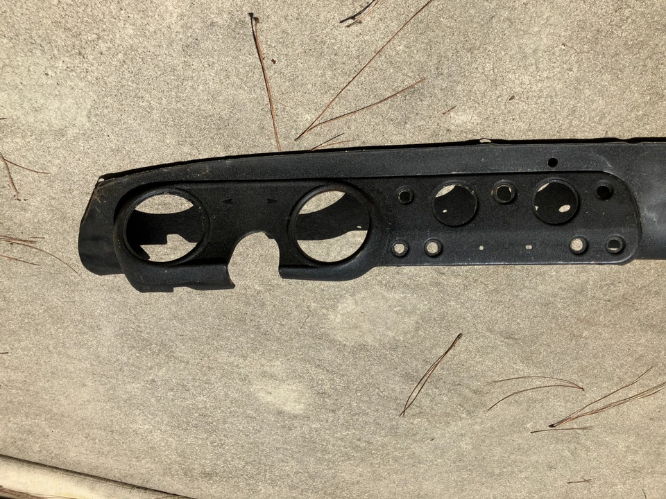 MG Midget Austin Healey Sprite LHD Facia or Dashboard 65-67 Black Wrinkle Paint - Image 2 of 4