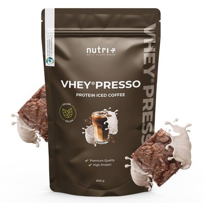 (32,84EUR/kg) Nutri-Plus - VHEY presso - Protein Iced Coffee 800g Beutel