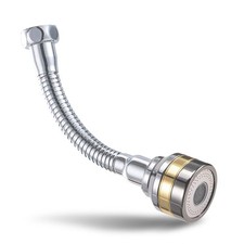 Swivel Faucet Aerator,Dual-function Faucet Nozzle 360 Degree Big Angle Rotati...