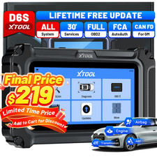 2026 XTOOL D6S OBD2 Scanner Full System Diagn...