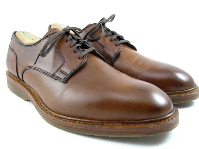 Allen Edmonds «ХОДУНКИ» простоя носок кожи Derby 10 EEE чили носили один раз (689N) - Изображение 2 из 4