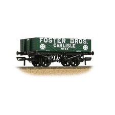 Bachmann 37-063A 5 Plank Wagon Wooden Floor Foster Bros. Green OO Gauge