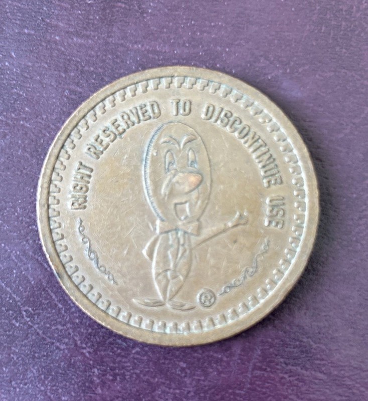 Vintage Gasamat Half Buck Merchandise Trade Token-32mm