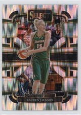 2024 Panini Select WNBA Concourse Silver Flash Prizm Lauren Jackson #89 8d2