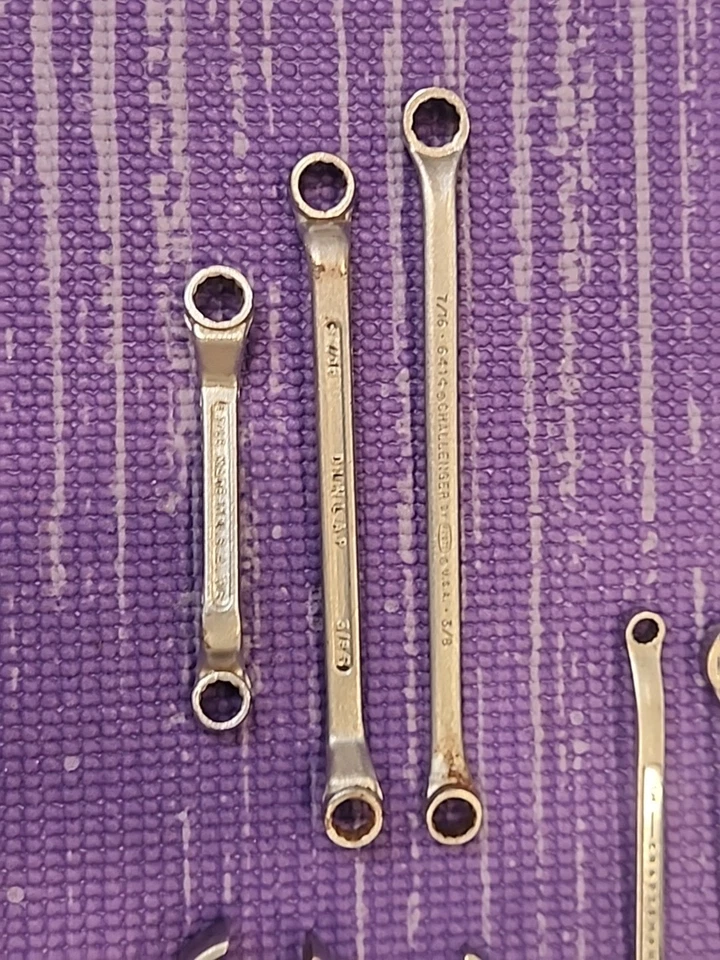 🇺🇸 Principalmente Craftsman Chave de extremidade de caixa dupla, Chave de extremidade aberta e outros LOTE DE 16 - Imagem 4 de 4