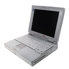 Vintage Retro NEC Versa 2435CD Laptop Intel Pentium Powers On 